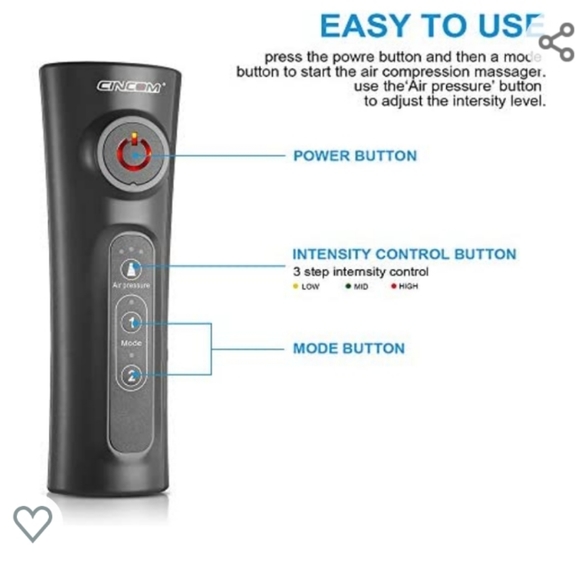 CINCOM Air Compression Calf Massager - Picture 6 of 8